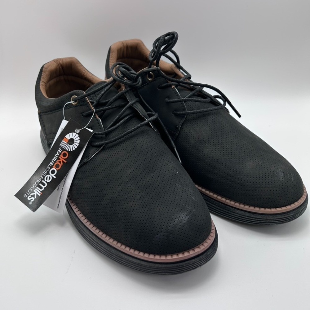 Akademiks Dayton Faux Leather Men's‎ Shoes Black US 12